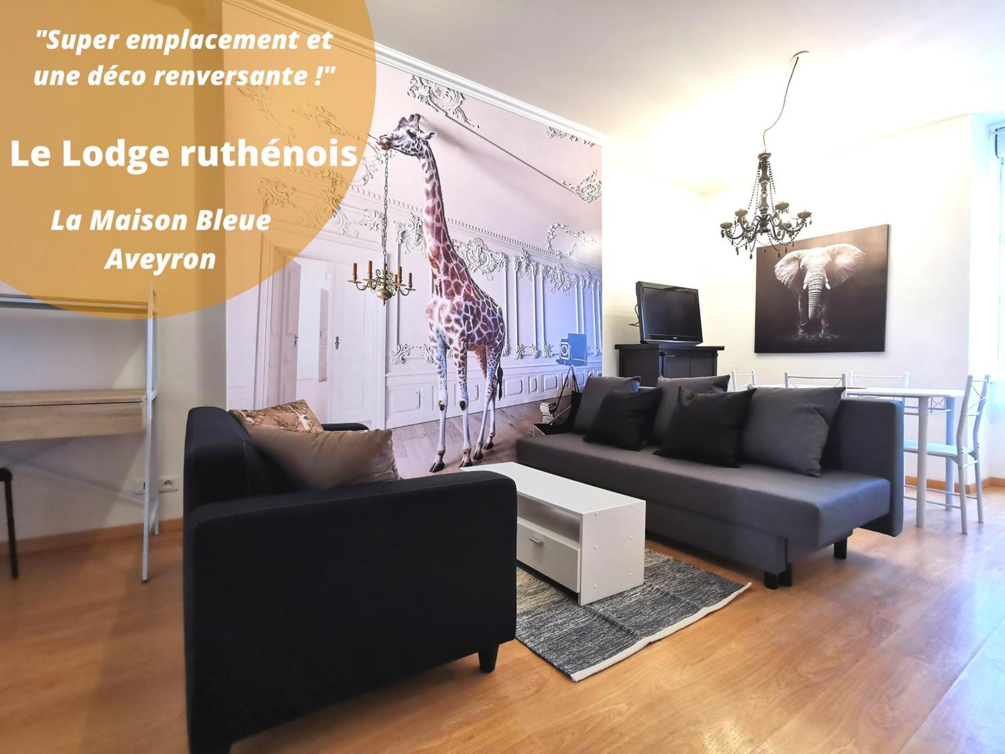 La Maison Bleue, Suite Rodez Exterior foto