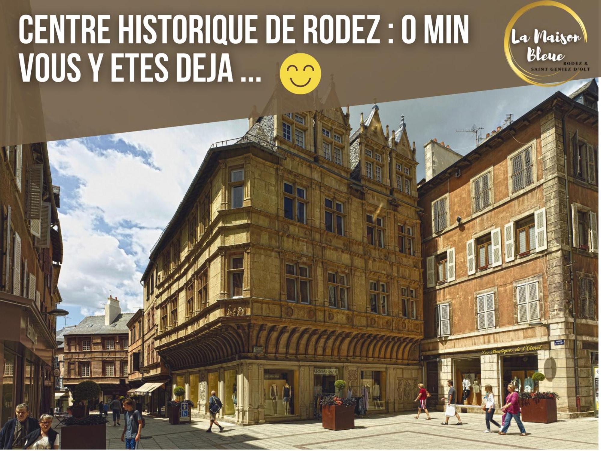 La Maison Bleue, Suite Rodez Exterior foto
